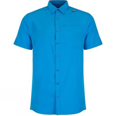 Camisa Regatta Kioga Manga Corta Hombre - Azules - Chile JMQ217638